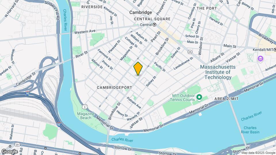 189 Brookline St, Unit 2 Map and Location Details
