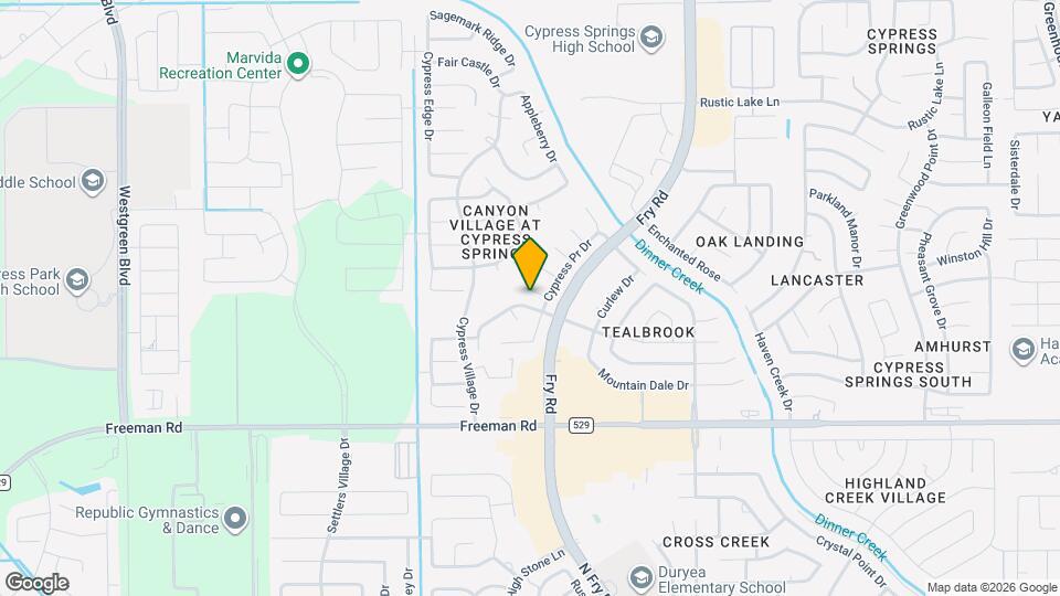 20515 Lantern Springs Ln Map and Location Details