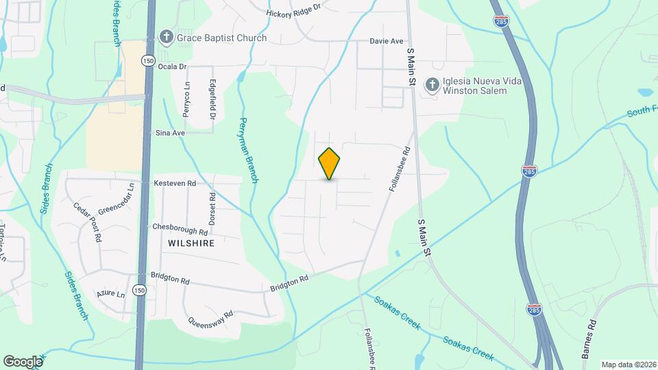 408 Inlet Pl Dr Map and Location Details