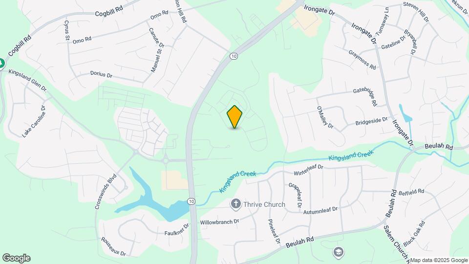 5813 Austin Woods Dr Map and Location Details