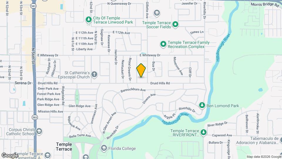 625 Holland Ave Mapa y Detalles de la Ubicación