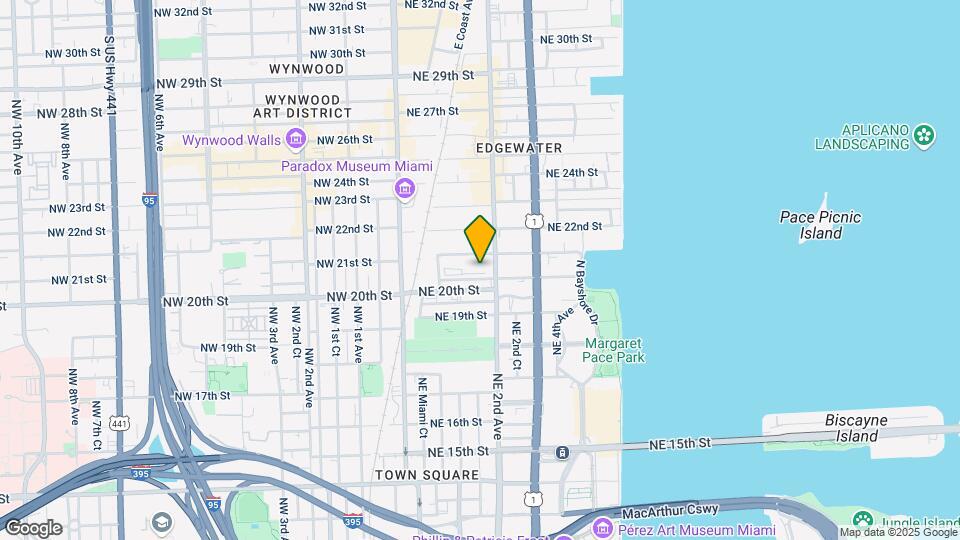 151 NE 20th Ter, Unit 811 Map and Location Details