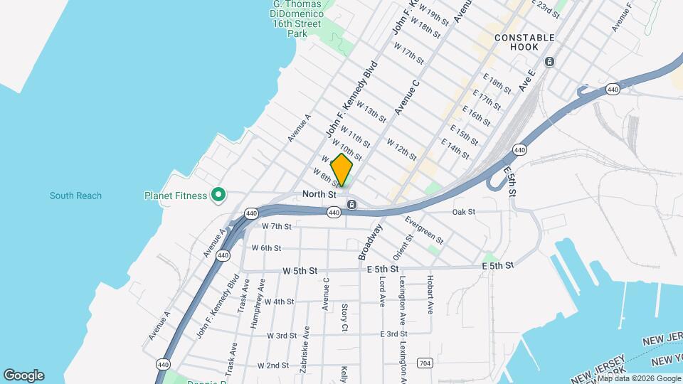 231 Avenue C Map and Location Details