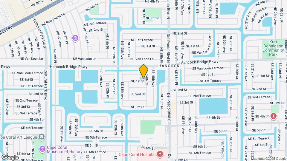 1417 SE 1st St Map and Location Details