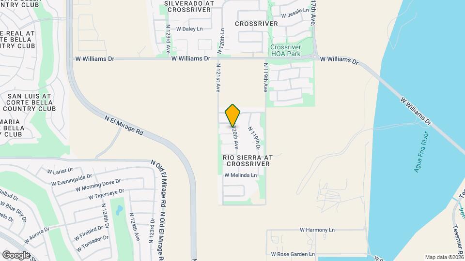 12024 W Louise Ct Map and Location Details