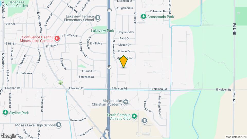 1355 Yost Cir NE Mapa y Detalles de la Ubicación