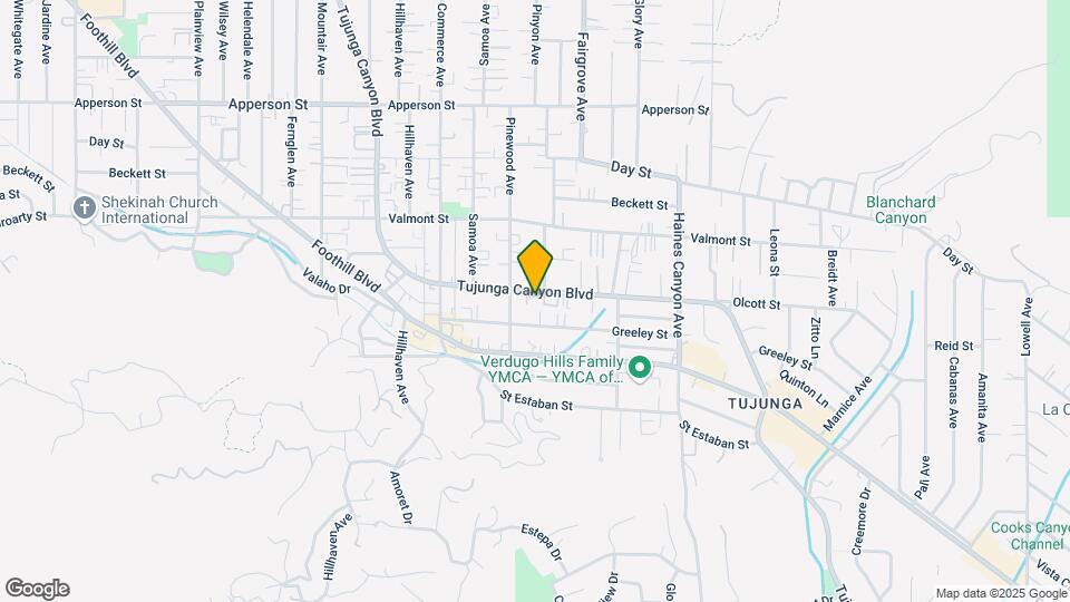 10085 Tujunga Canyon Blvd Map and Location Details
