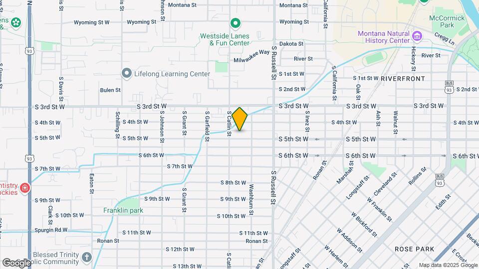 1626 S 5th St W-Unit -3 Map and Location Details