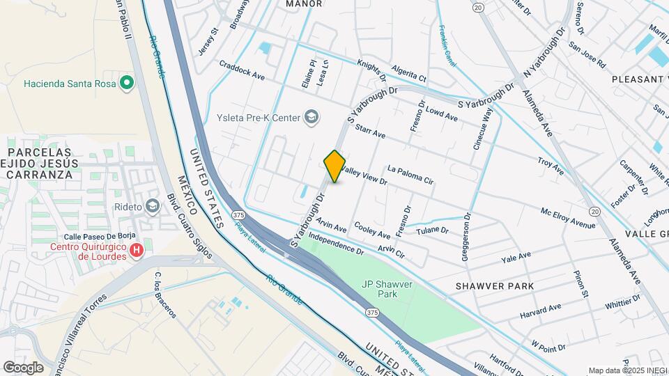 540 S Yarbrough Dr Map and Location Details