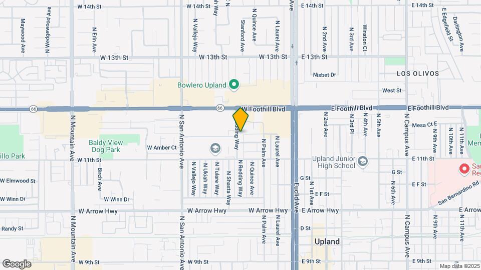 880-890 Redding Way Map and Location Details
