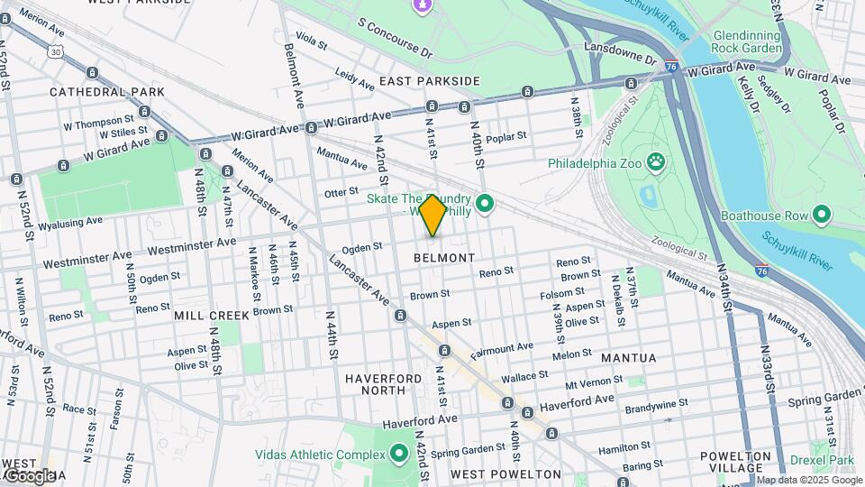 4102 Ogden St Map and Location Details