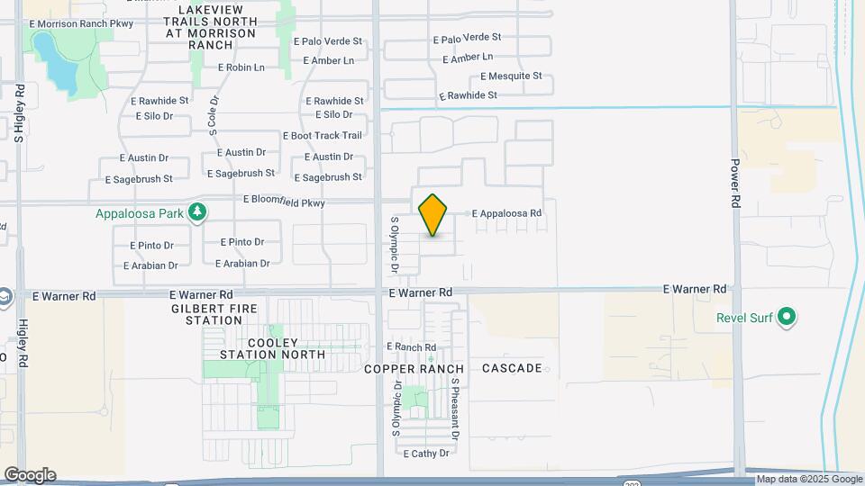 4117 E Pinto Dr Map and Location Details