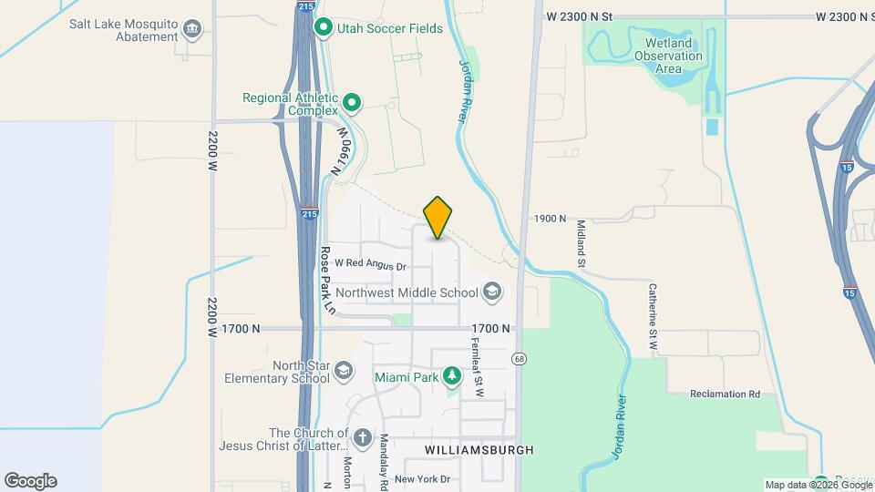 1846 Stallion Ln Map and Location Details