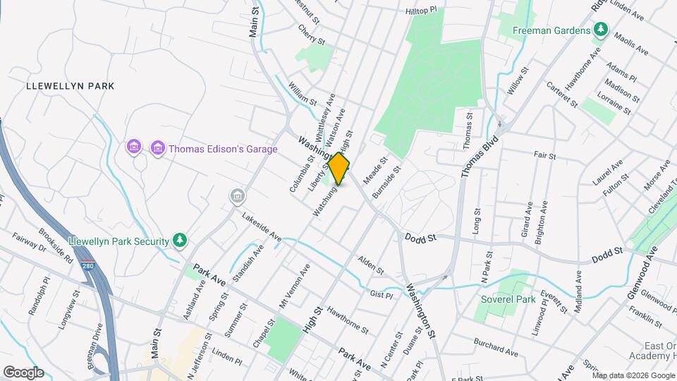 230 Watchung Ave, Unit 5 Mapa y Detalles de la Ubicación