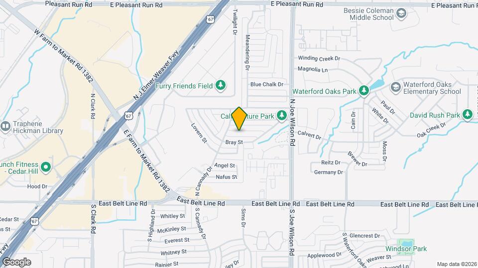 808 Dawson St Map and Location Details