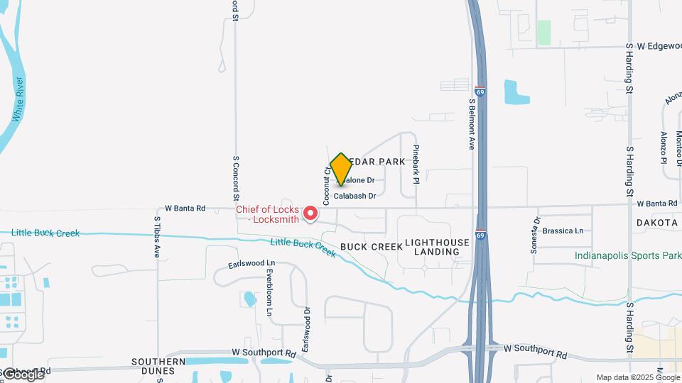 2616 Calabash Dr Map and Location Details
