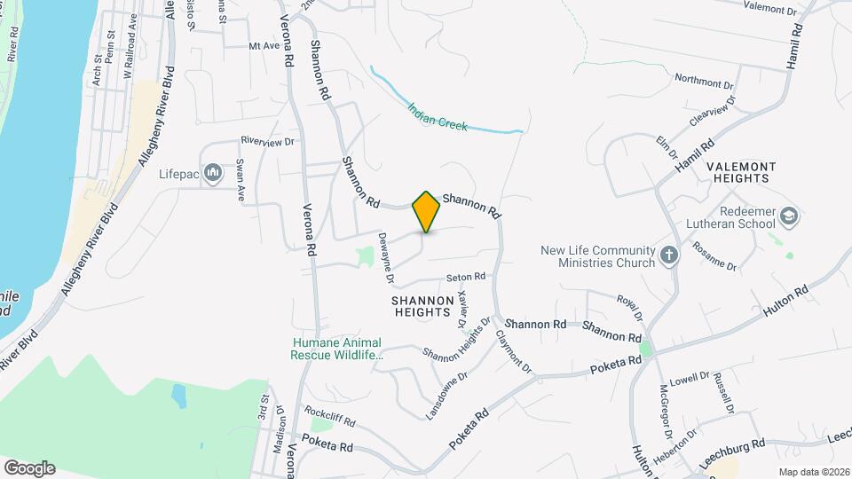 149 Parkwood Rd Map and Location Details