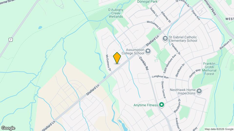 401 Shellard Ln Map and Location Details