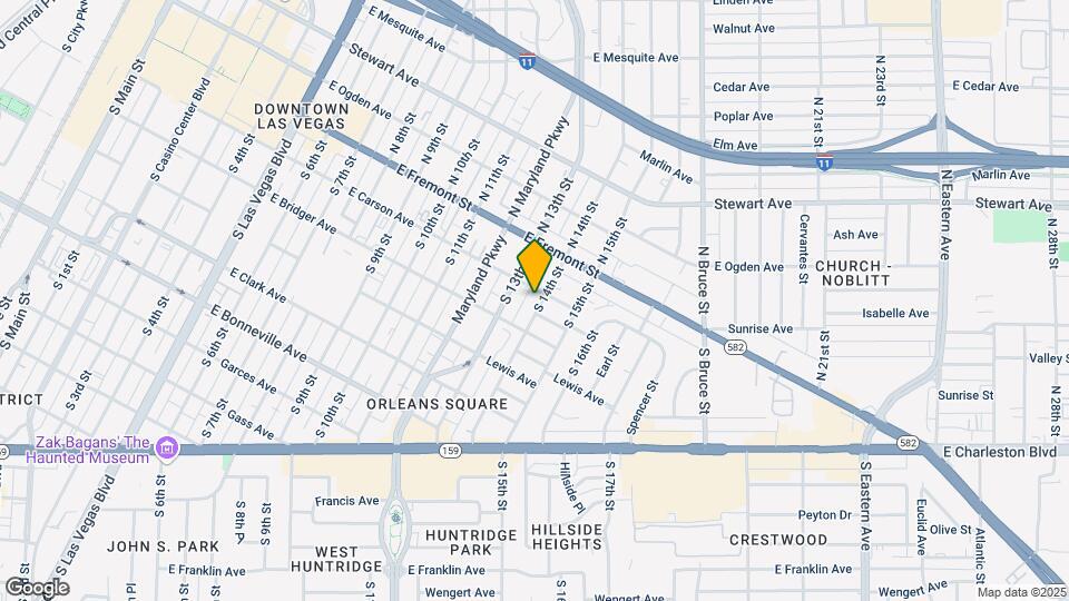 208-214 S 14th St Map and Location Details