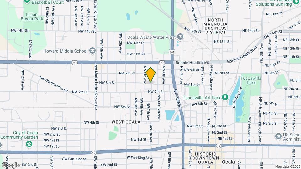 730 NW 7th Ave Map and Location Details