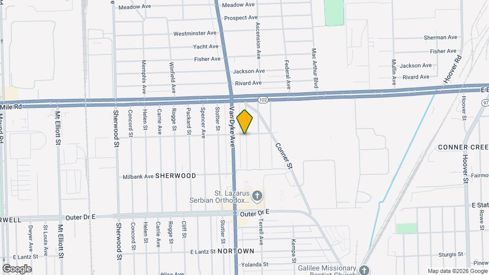 20255 Bramford St Map and Location Details