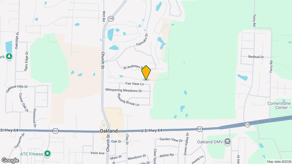 205 Valleyview Ln Map and Location Details