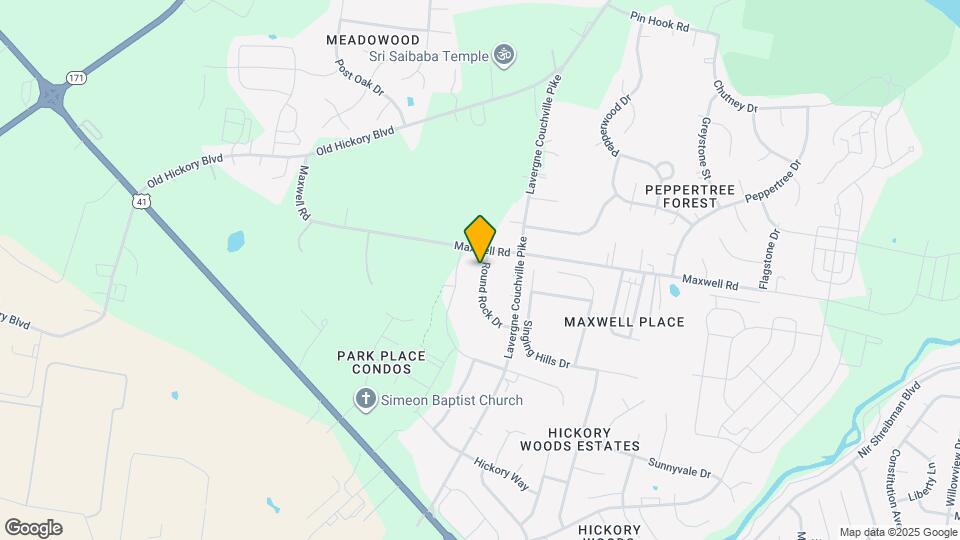 3812 Round Rock Dr Map and Location Details