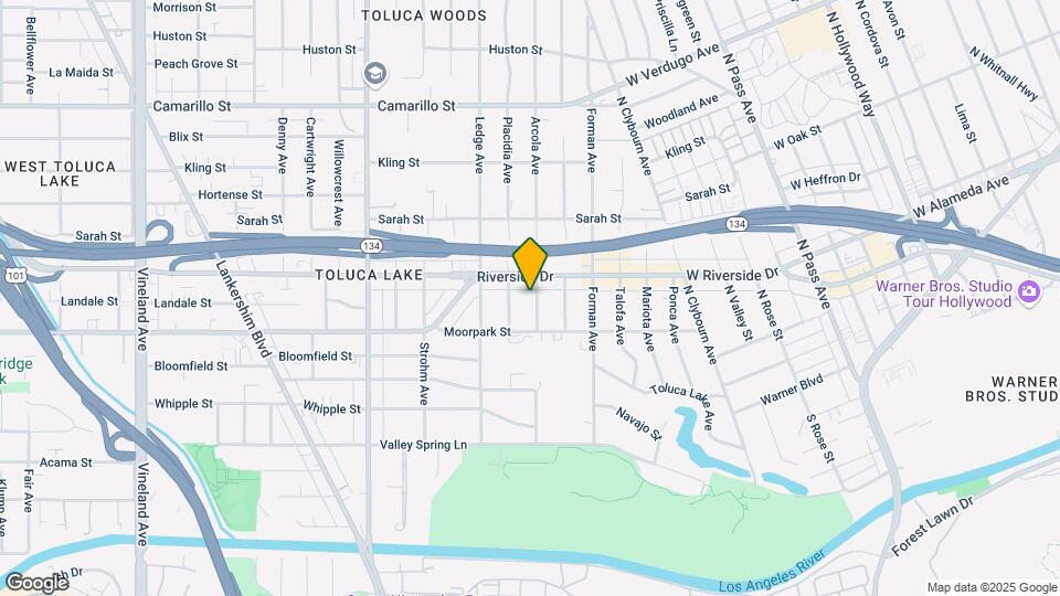 4439 Arcola Ave Map and Location Details