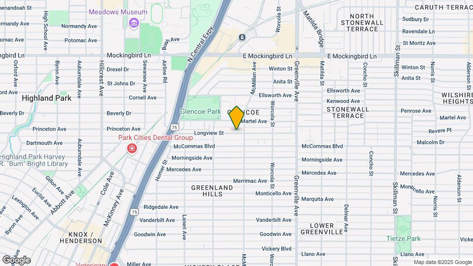 5440 Longview St Map and Location Details