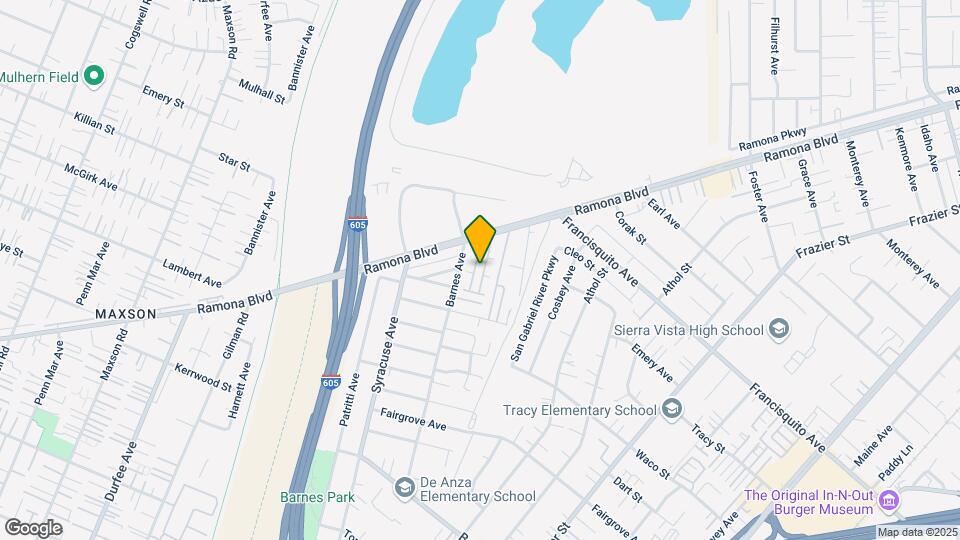 12828 Ramona Blvd Map and Location Details