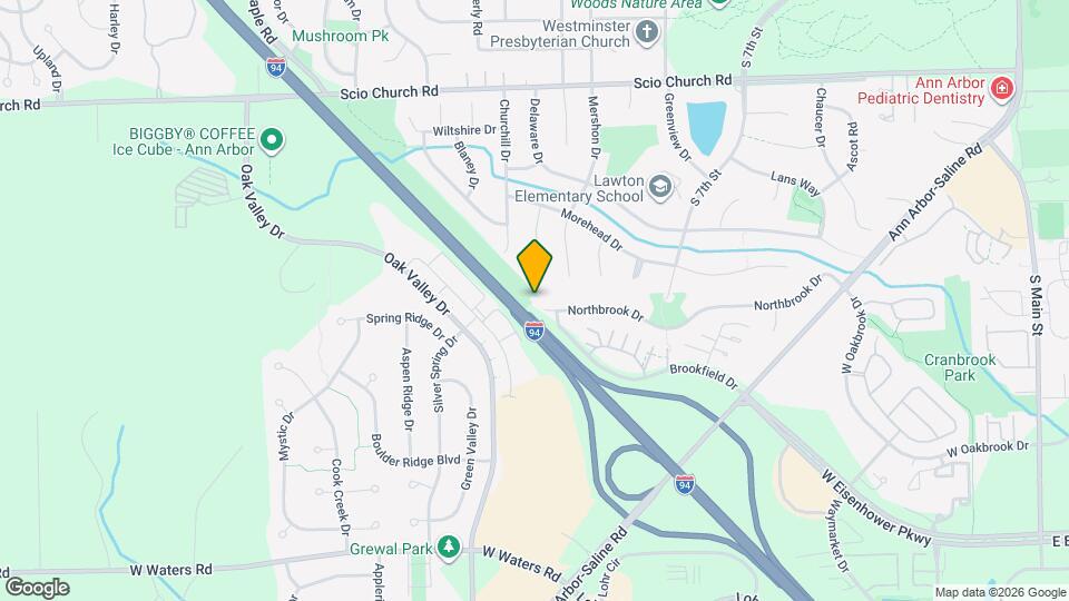 1385 Northbrook Dr Mapa y Detalles de la Ubicación