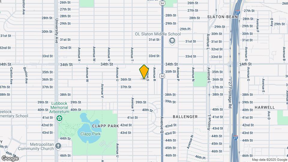 1905 36th St Map and Location Details