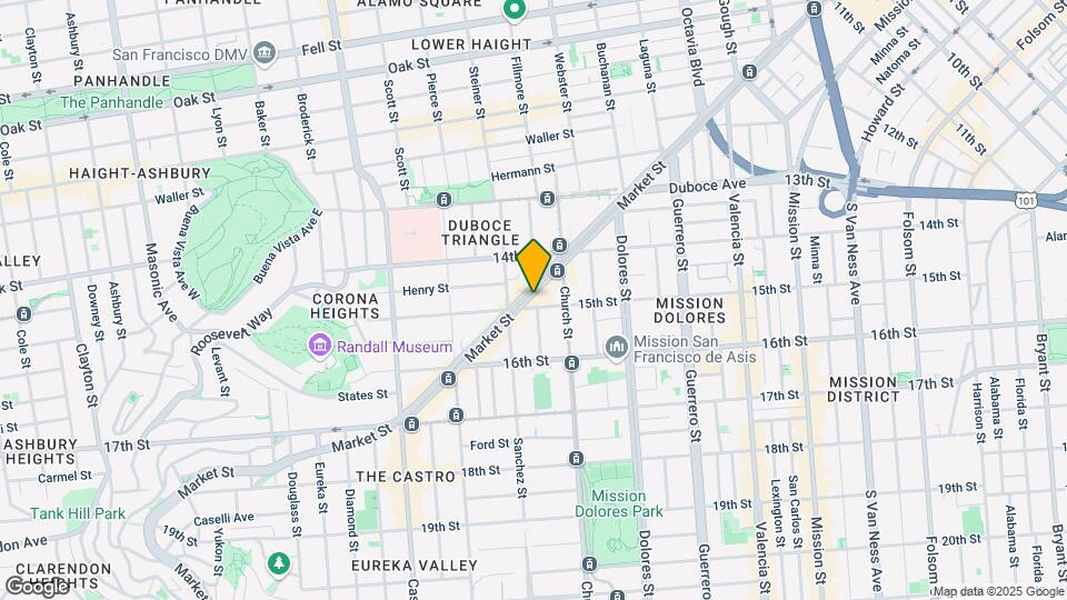 2175 Market Mapa y Detalles de la Ubicación