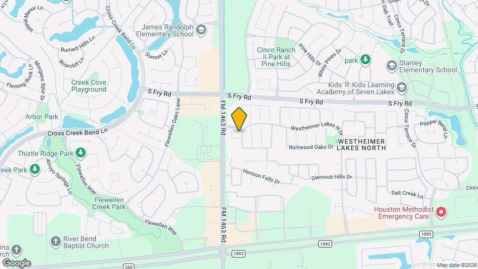 6106 Carver Pines Dr Map and Location Details