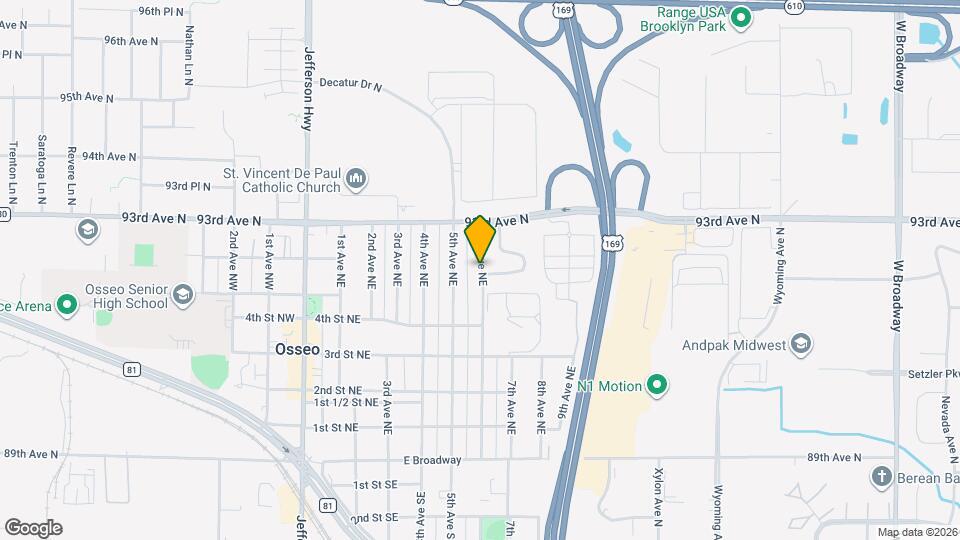 North Oaks Manor Apartments Map and Location Details