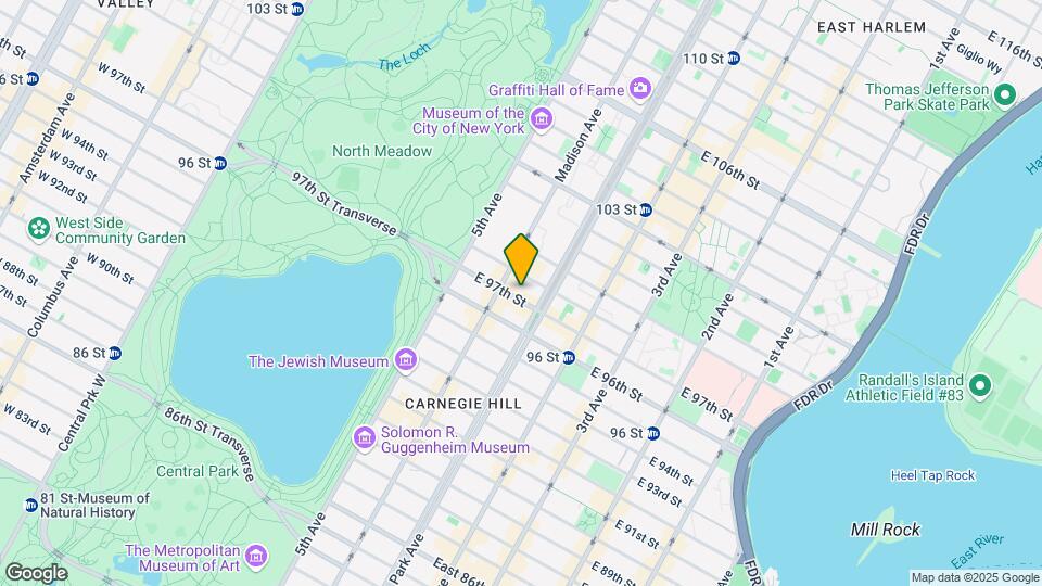 57 E 97th St Map and Location Details