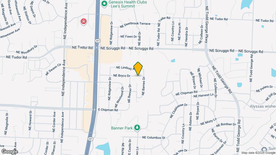 1129 NE Bryco Dr Map and Location Details