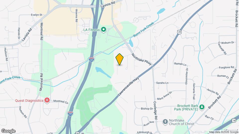 1871 Cameo Ct Mapa y Detalles de la Ubicación