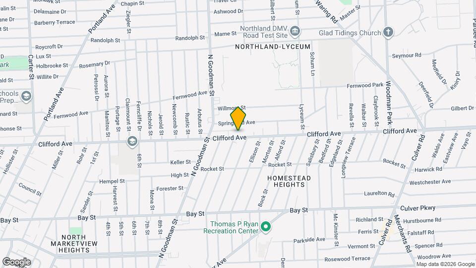 1788 Clifford Ave Mapa y Detalles de la Ubicación
