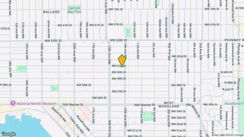 6011 14th Ave NW Map and Location Details