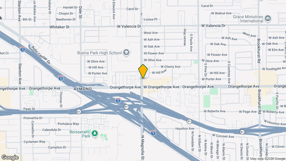 2712 W Porter Ave Map and Location Details