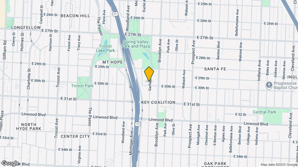 2018 E 30th St Mapa y Detalles de la Ubicación