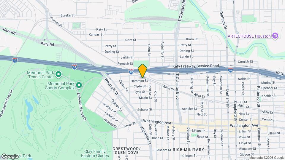 6014 Hamman St Map and Location Details