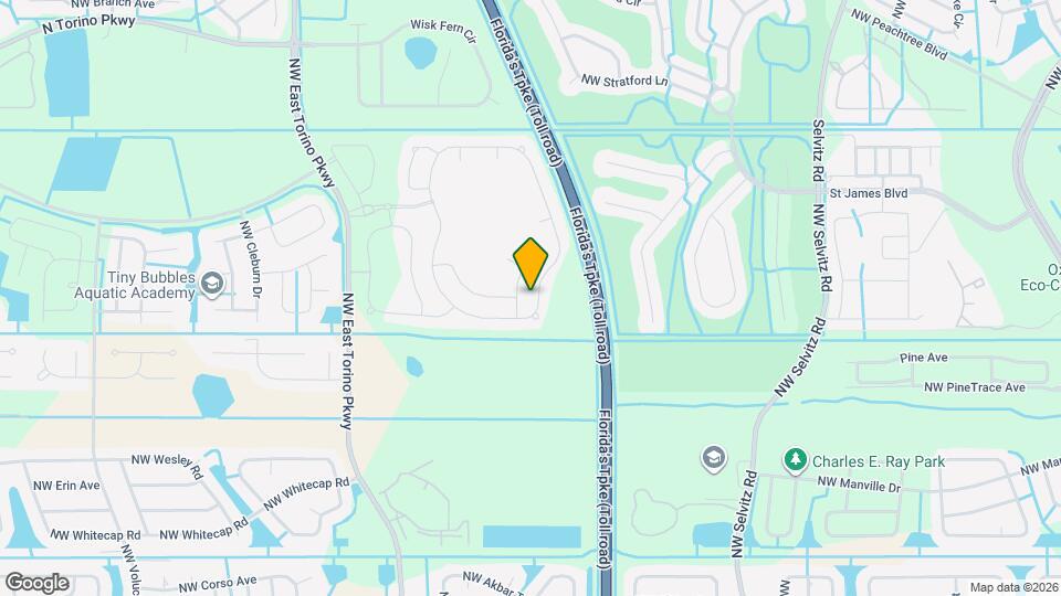 1183 NW Leonardo Cir Map and Location Details