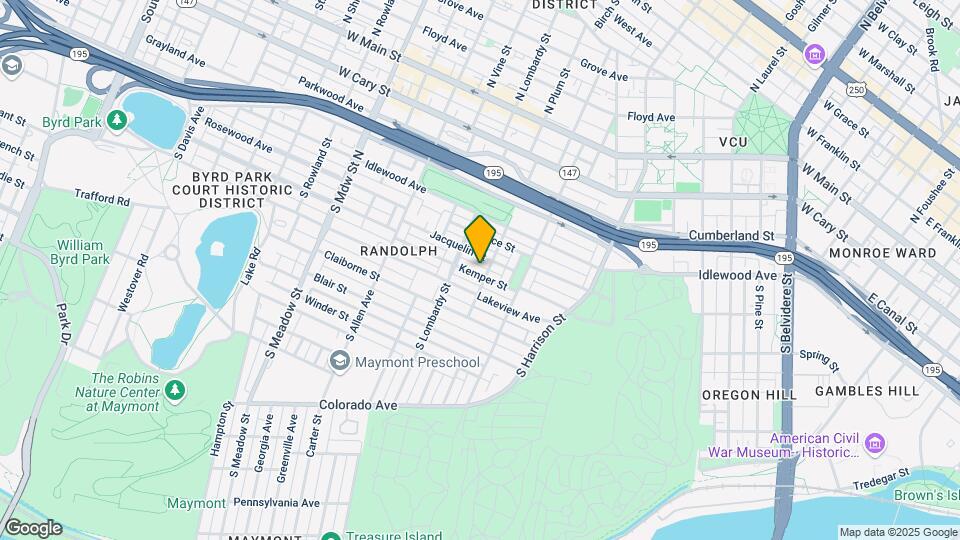 1504 Kemper St Map and Location Details