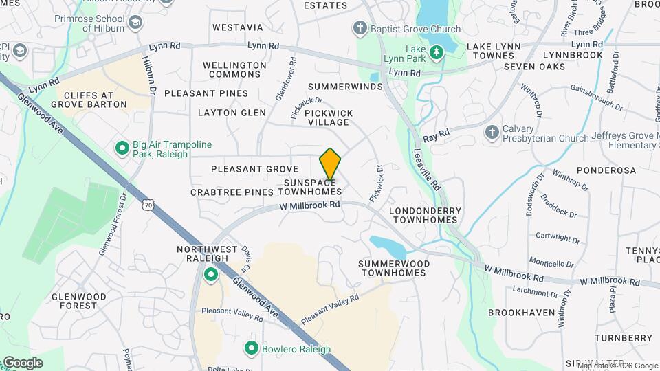 4215 Sunshadow Ln Map and Location Details