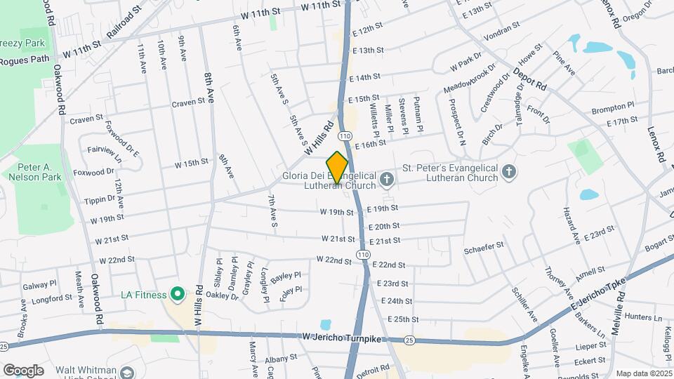 16 W 18th St Map and Location Details