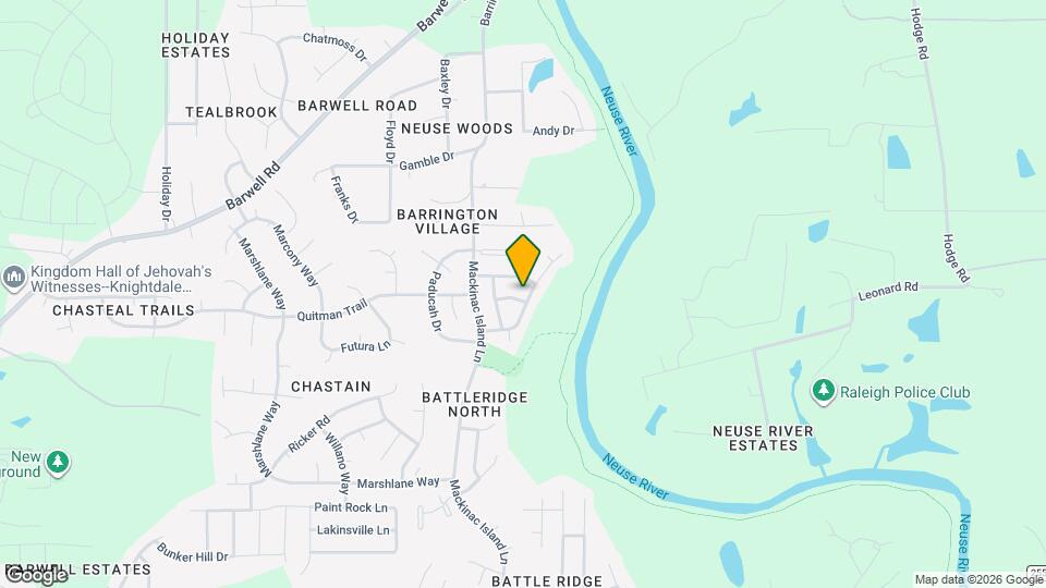 6539 Guard Hill Dr Mapa y Detalles de la Ubicación