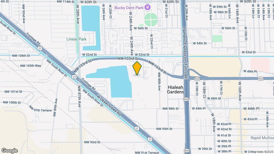 10250 NW 80th Ct Map and Location Details