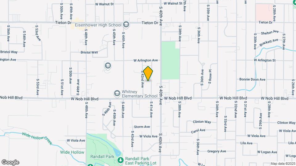 1002 S 41st Ave Map and Location Details